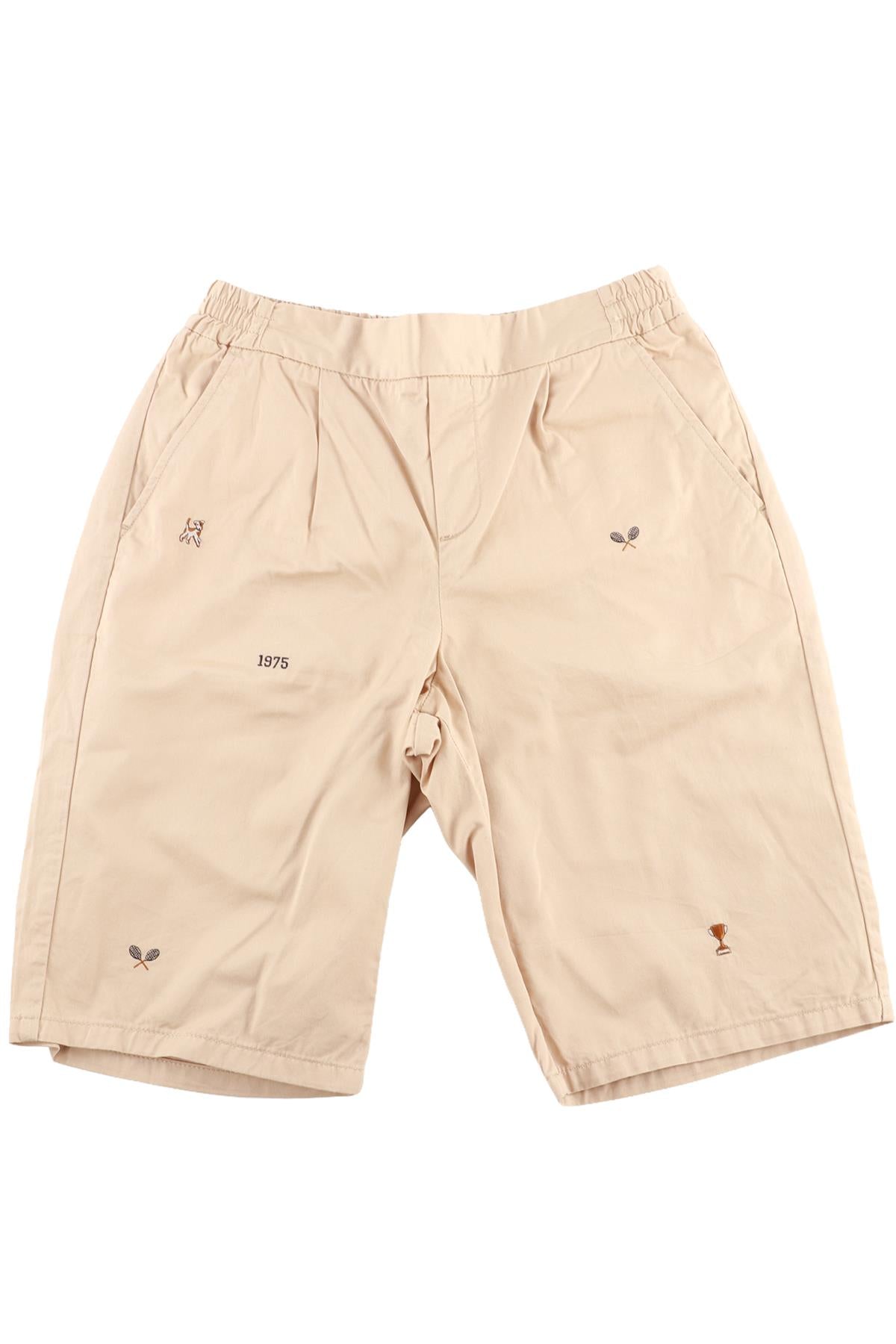 BEIGE TEEN BOYS SHORTS