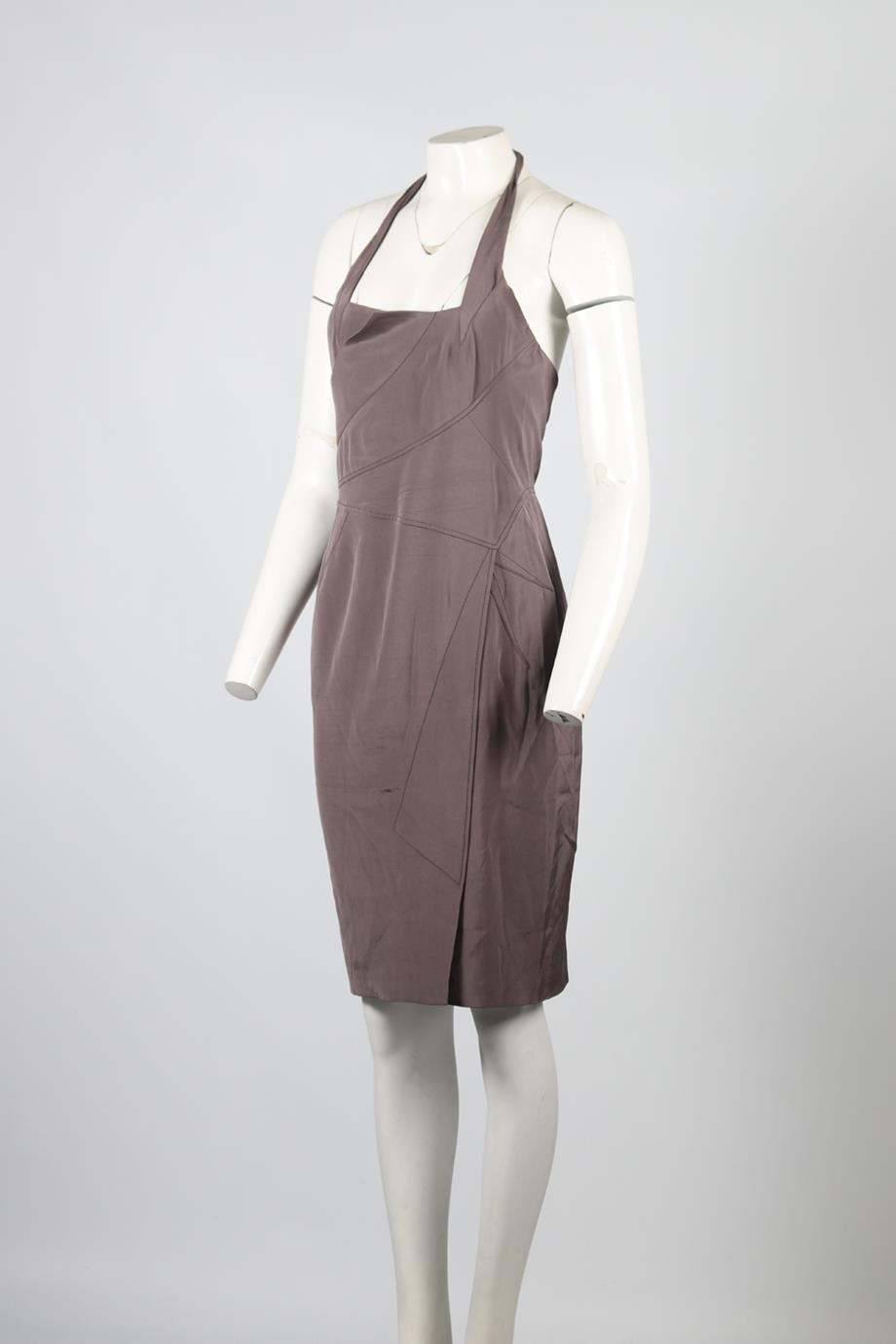 ZAC POSEN SILK BLEND MINI DRESS US 6 UK 10