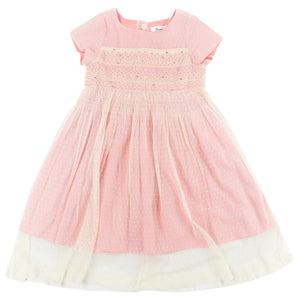 Bonpoint Pink Kids Girls Dress 10 Years
