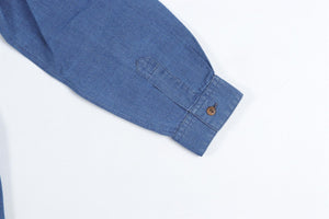 BONPOINT BLUE KIDS BOYS SHIRT 6 YEARS