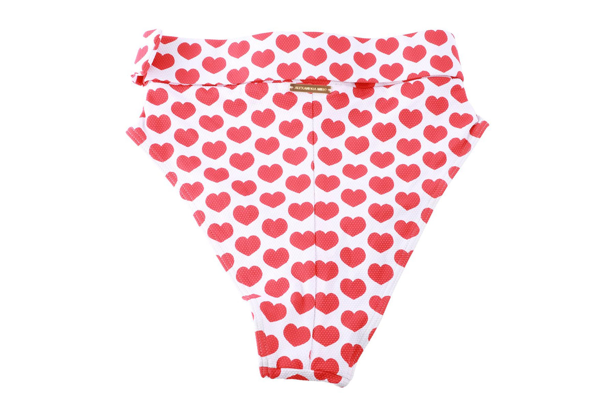 ALEXANDRA MIRO RED BIKINI SMALL