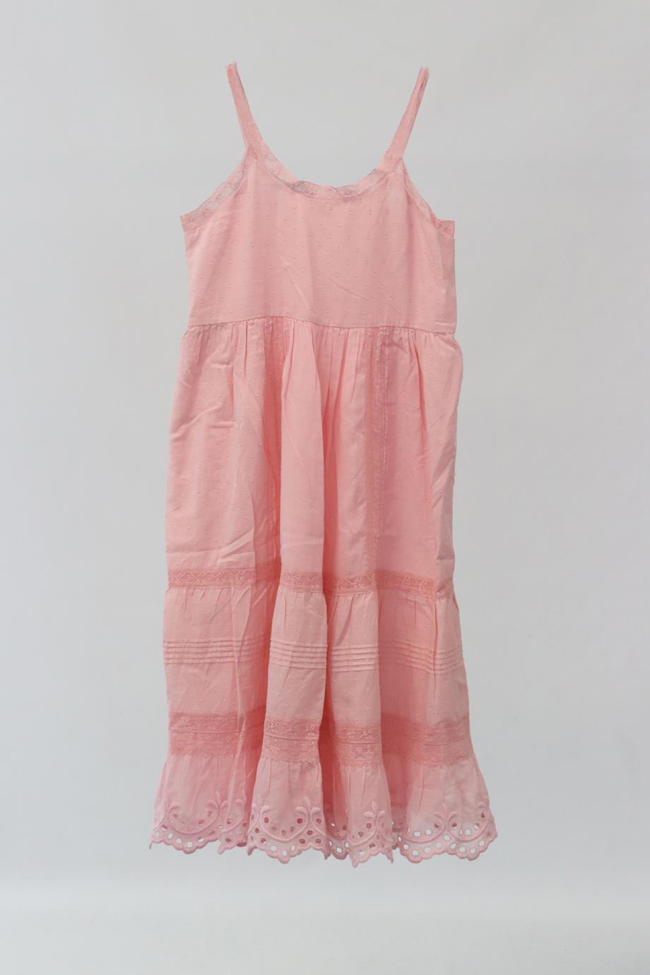 LOVESHACKFANCY KIDS GIRLS COTTON DRESS 8-9 YEARS