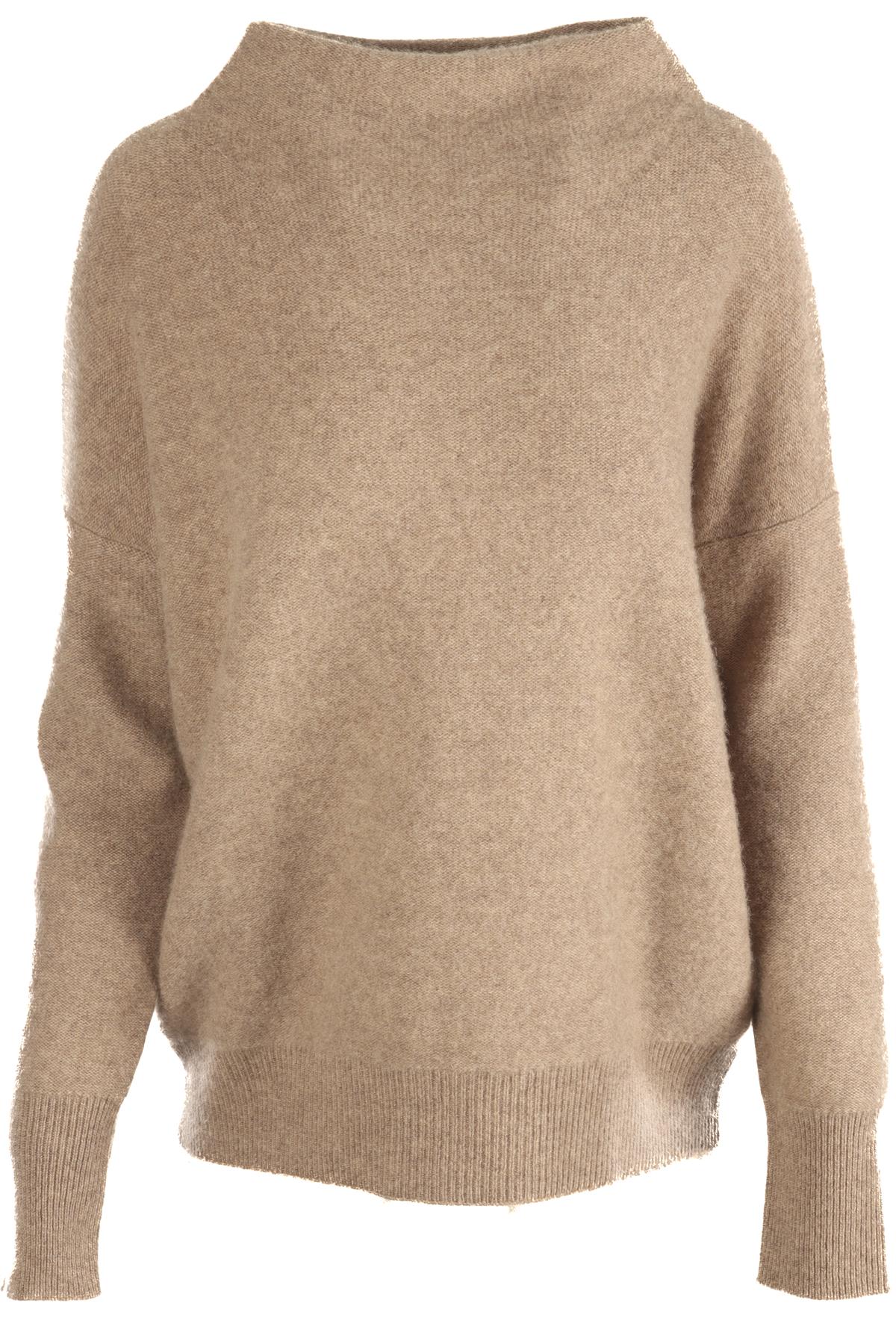 VINCE BROWN CASHMERE SWEATER MEDIUM