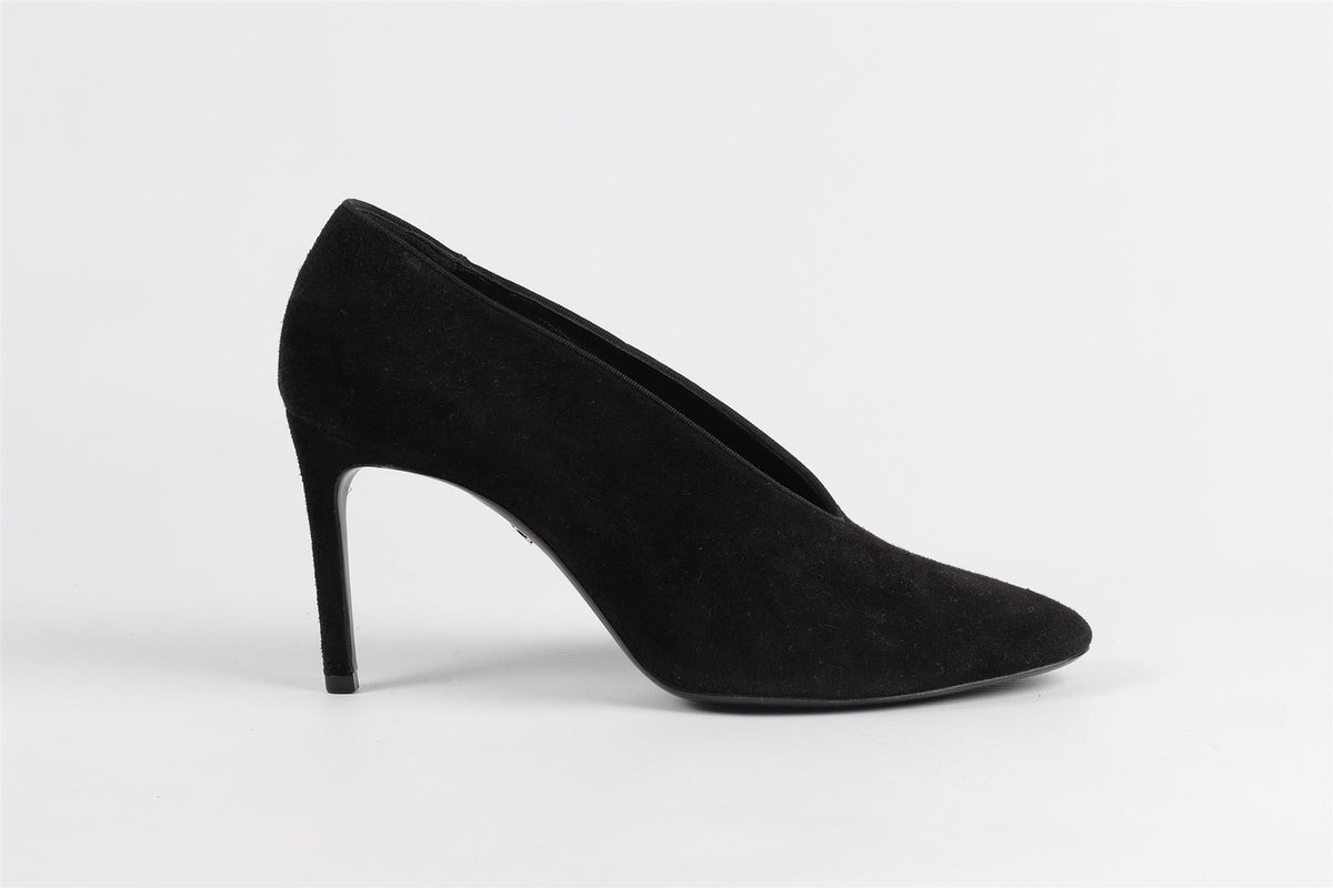 LANVIN BLACK SUEDE PUMPS EU 39 UK 6 US 9