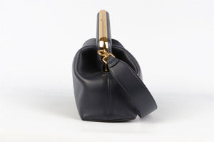FENDI NAVY FIRST MEDIUM LEATHER SHOULDER BAG
