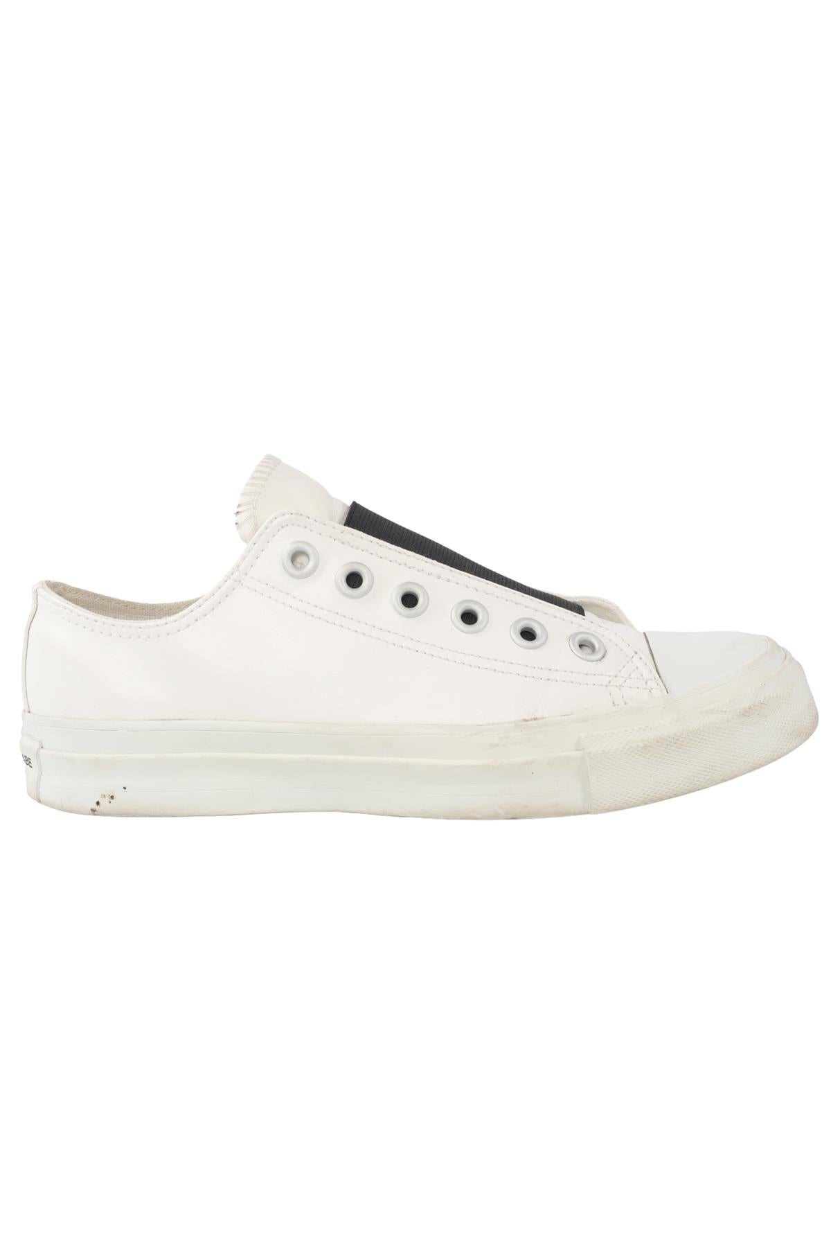 JUNYA WATANABE + COMME DES GARÇONS WHITE LEATHER SNEAKERS EU 38 UK 5 US 8