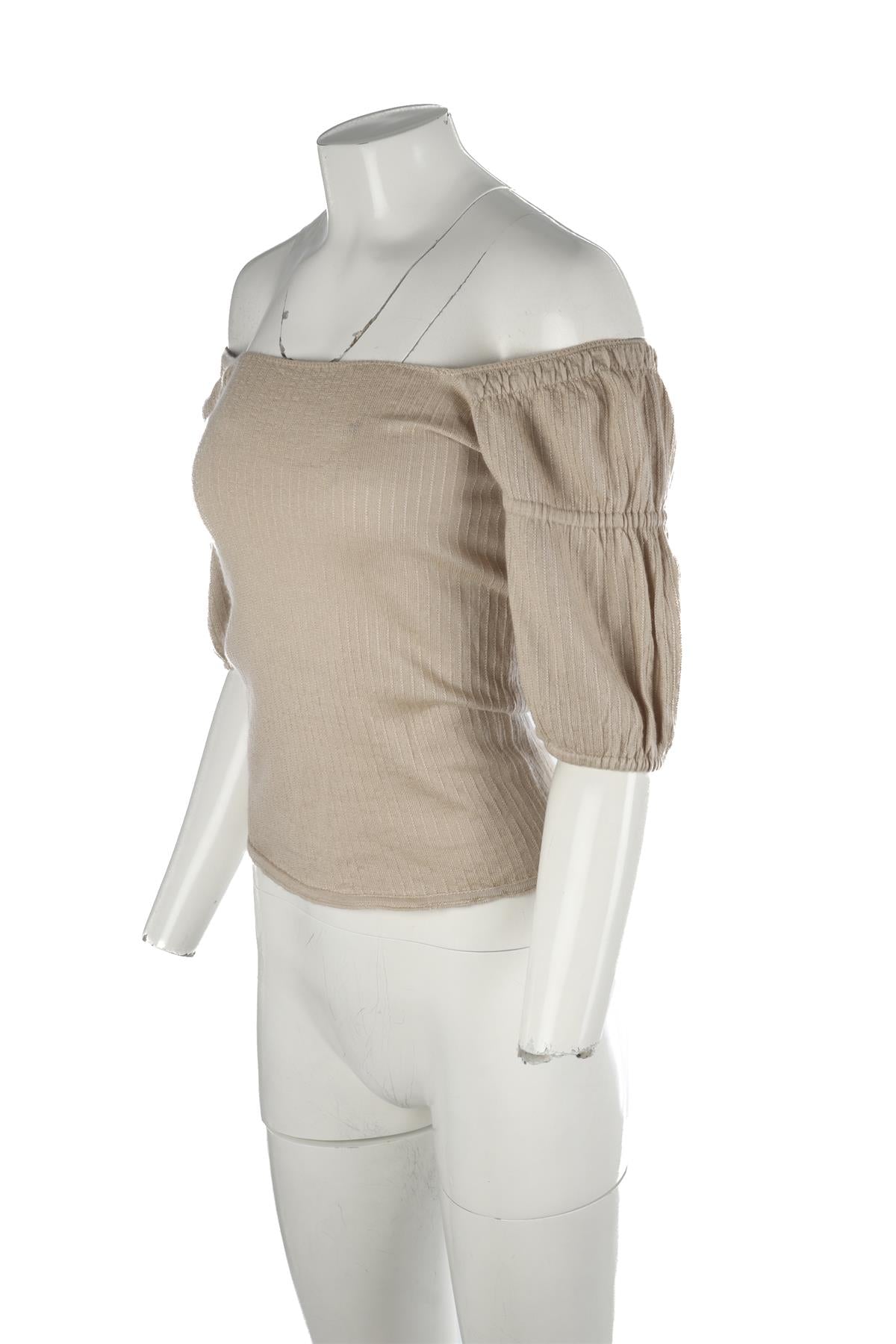 PRADA BEIGE CASHMERE TOP IT 42 UK 10