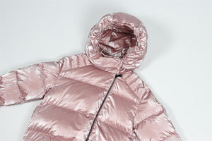 MONCLER PINK KIDS GIRLS PADDED JACKET 10 YEARS