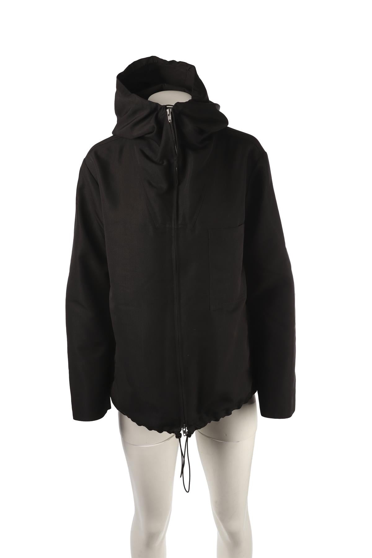 BLACK SILK JACKET