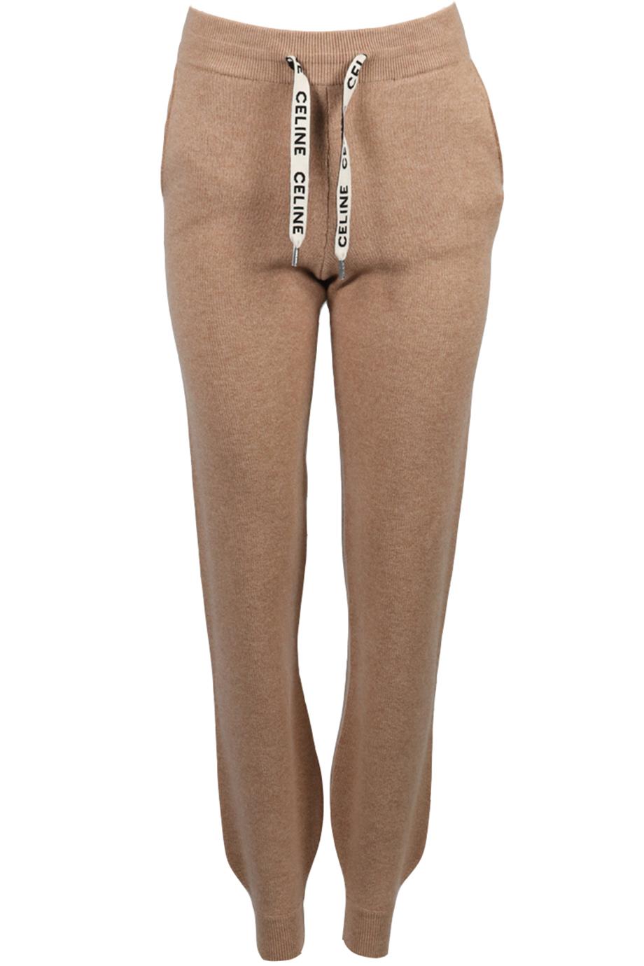 CELINE WOOL AND CASHMERE BLEND PANTS XSMALL