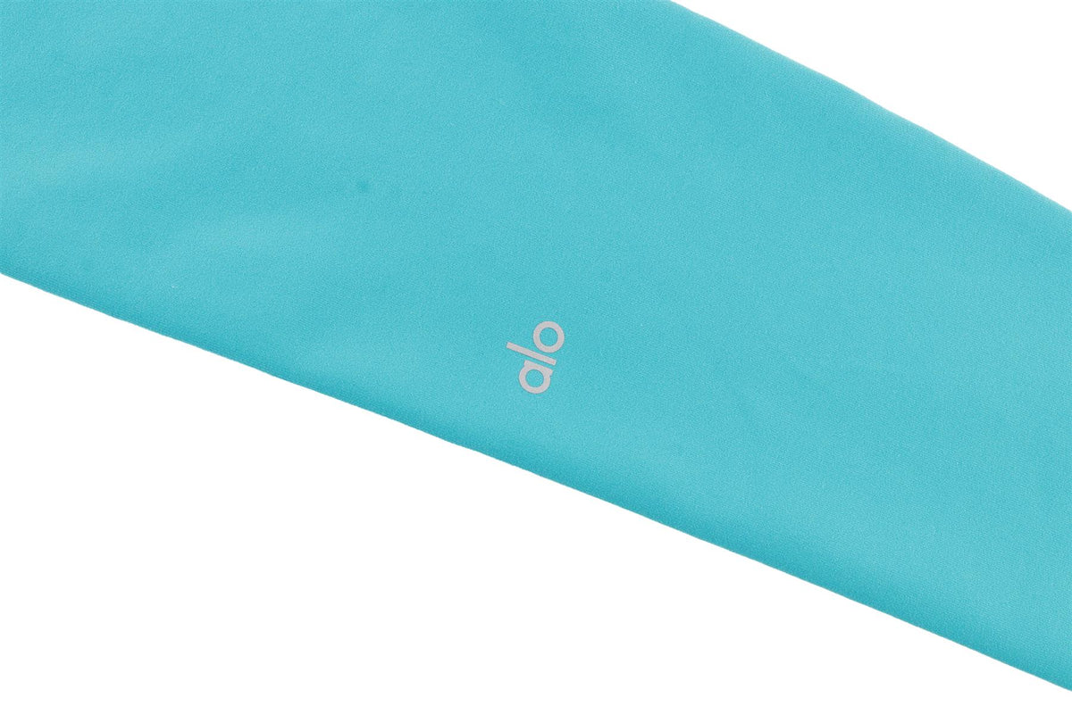 ALO BLUE SPANDEX LEGGINGS SMALL