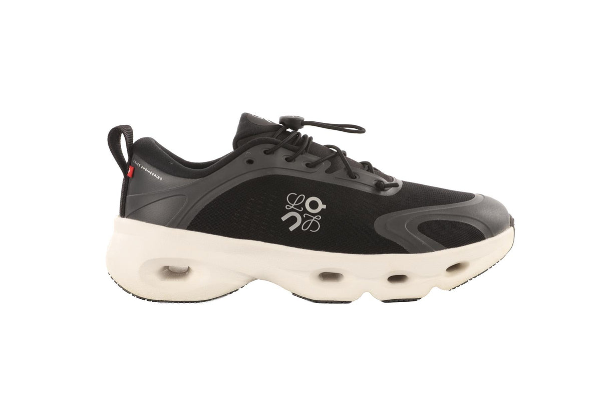 LOEWE + ON CLOUD BLACK MESH SNEAKERS EU 38 UK 5 US 8