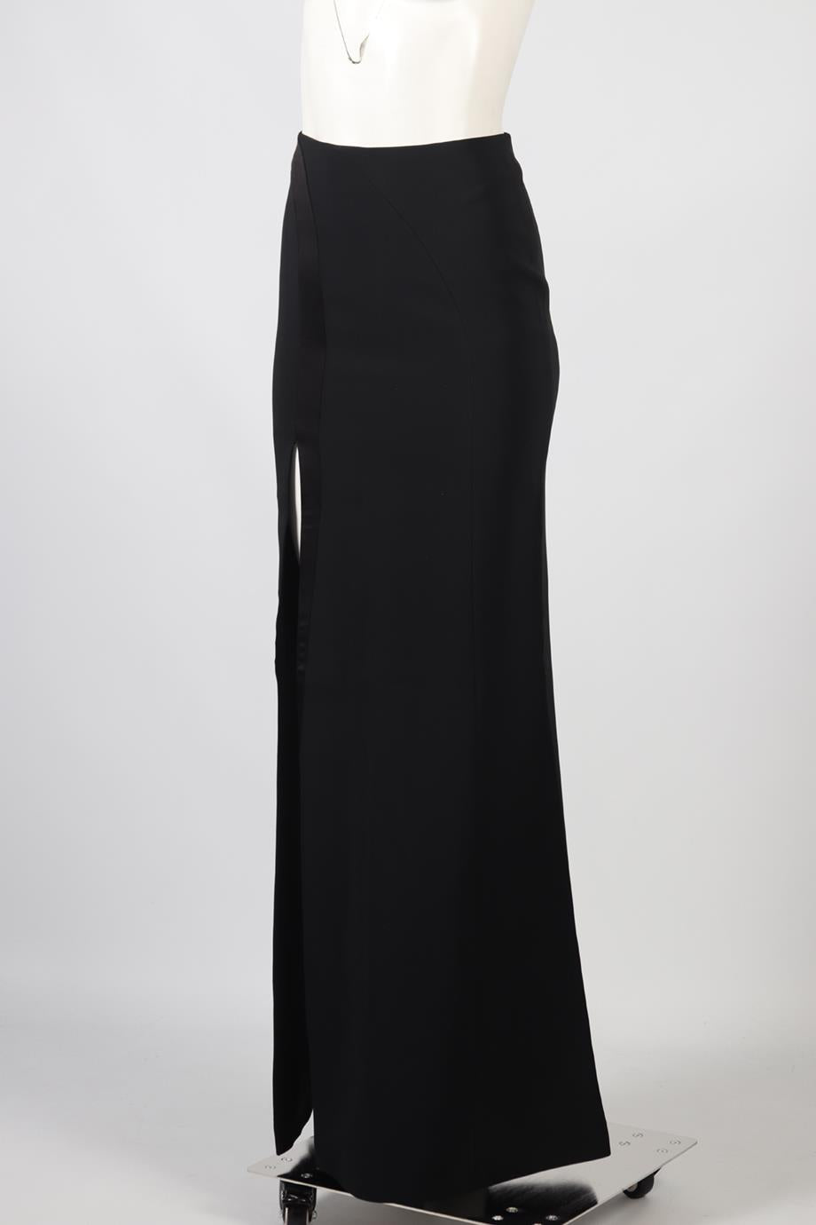MUGLER CREPE MAXI SKIRT FR 36 UK 8