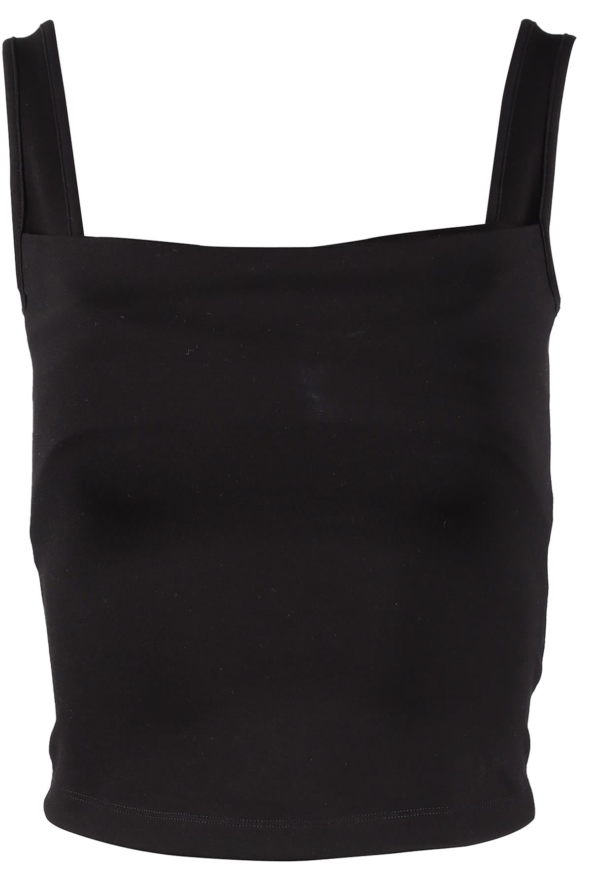MIAOU BLACK JERSEY TOP XSMALL