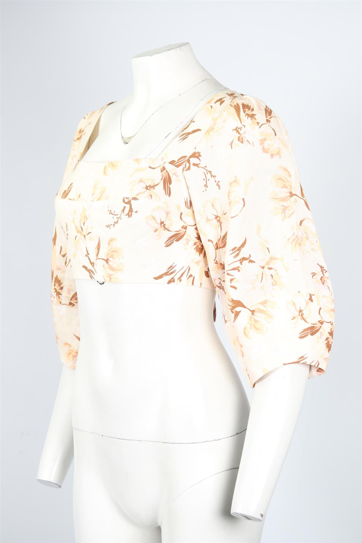 SHONA JOY LINEN BLEND TOP AU 8 UK 8