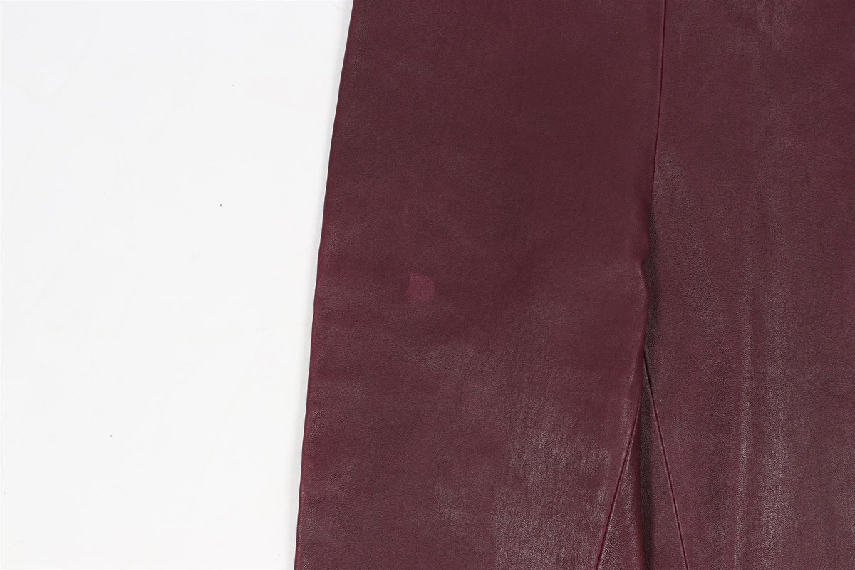 STOULS LEATHER SKINNY PANTS XXS UK 4