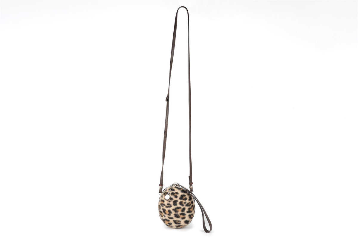 ERMANNO SCERVINO BEIGE BOOM BOOM FELT TOTE BAG