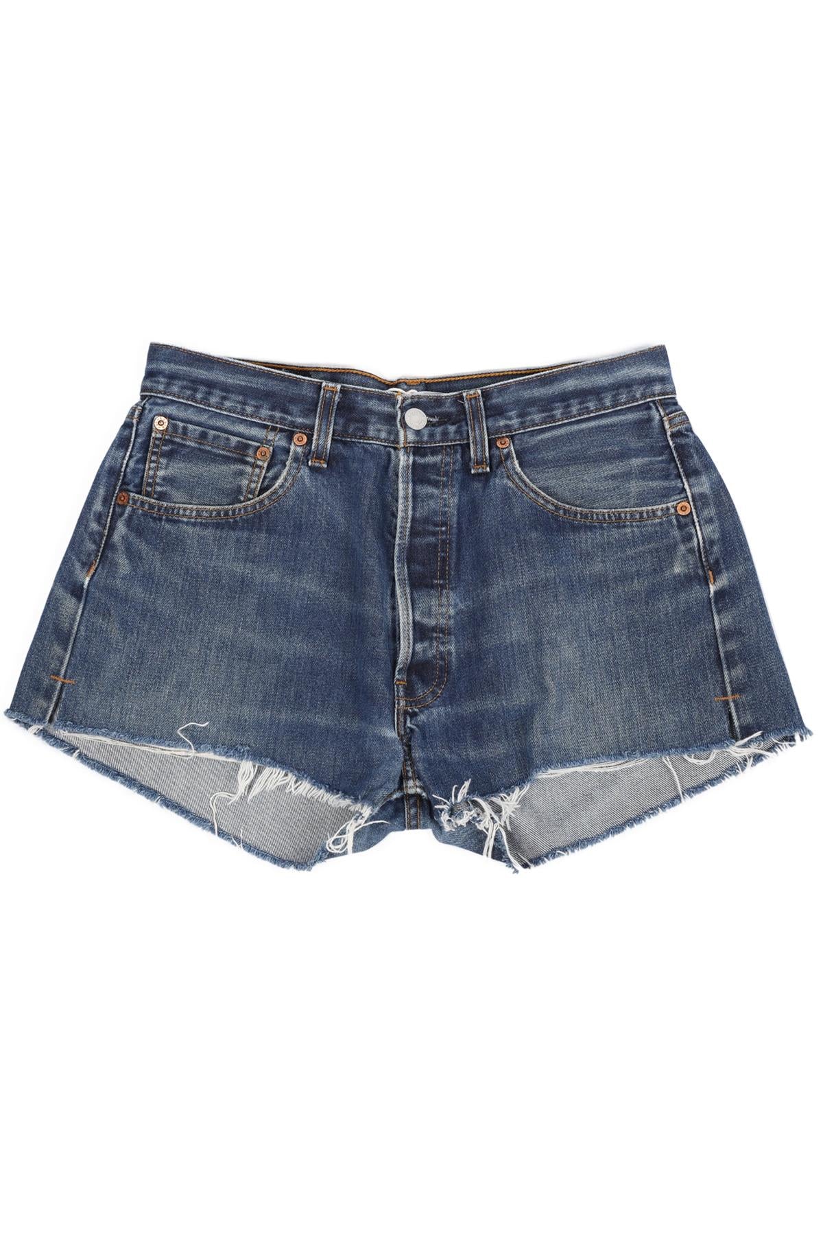 RE/DONE HIGH RISE DENIM SHORTS W27 UK 8-10