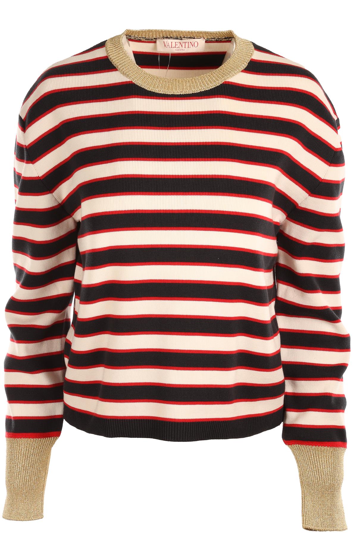 VALENTINO MULTI COTTON SWEATER LARGE