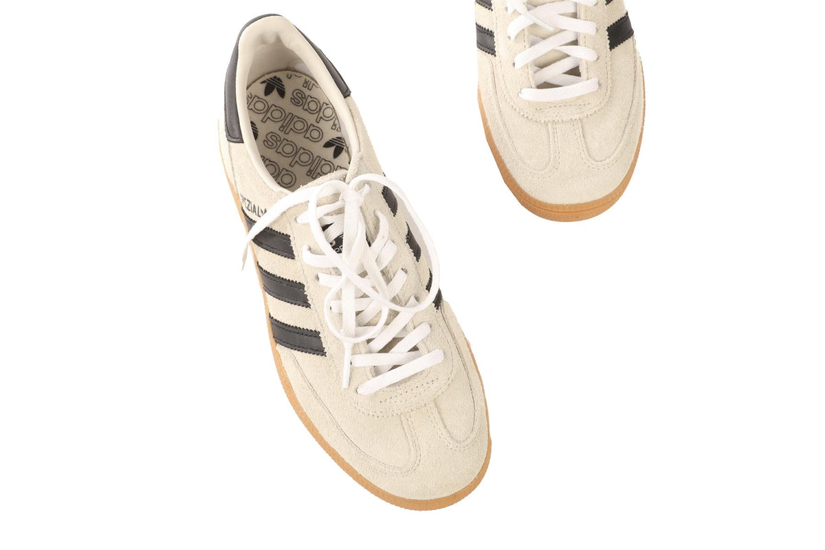 ADIDAS GREY HANDBALL SPEZIAL CREAM BLACK SNEAKERS EU 39 1/3 UK 6 US 7.5