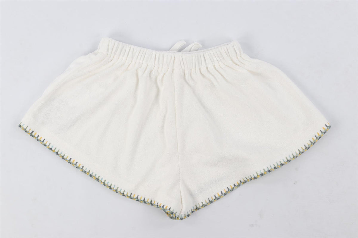 ZIMMERMANN WHITE KIDS GIRLS SHORTS 6 YEARS