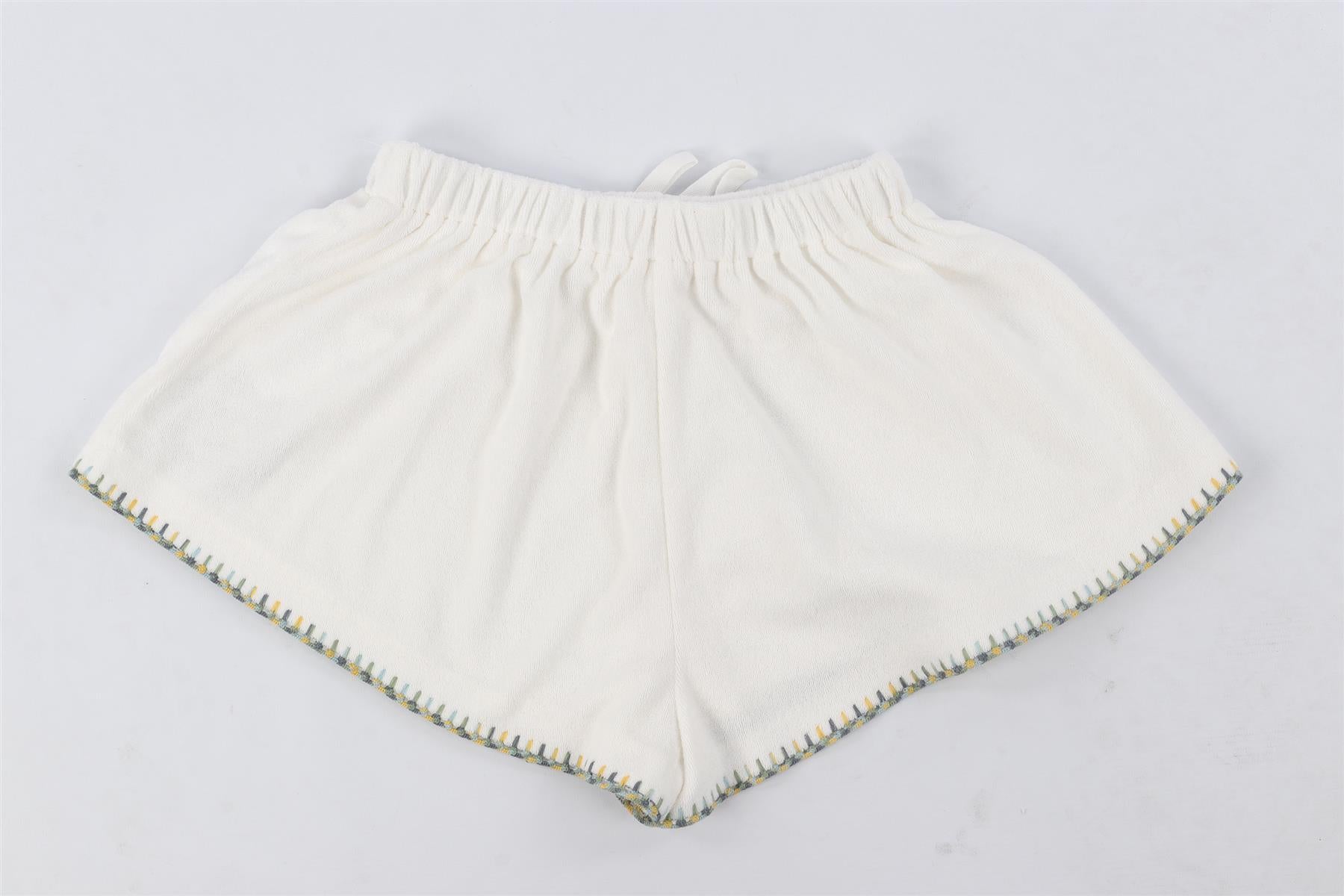 ZIMMERMANN WHITE KIDS GIRLS SHORTS 6 YEARS