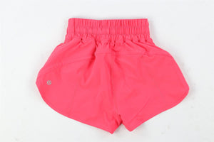 LULULEMON PINK JERSEY SHORTS US 0 UK 4