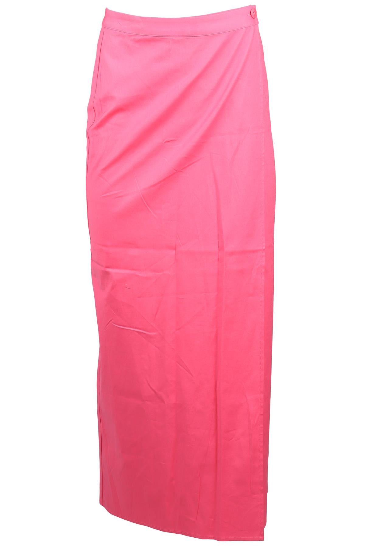 REFORMATION PINK COTTON BLEND MAXI SKIRT US 2 UK 6