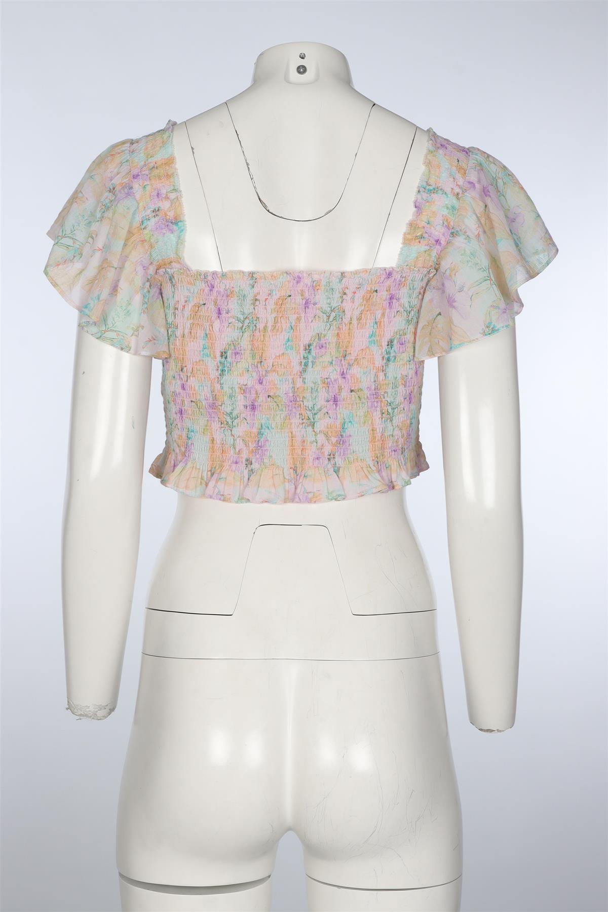 LOVESHACKFANCY MULTI COTTON TOP MEDIUM