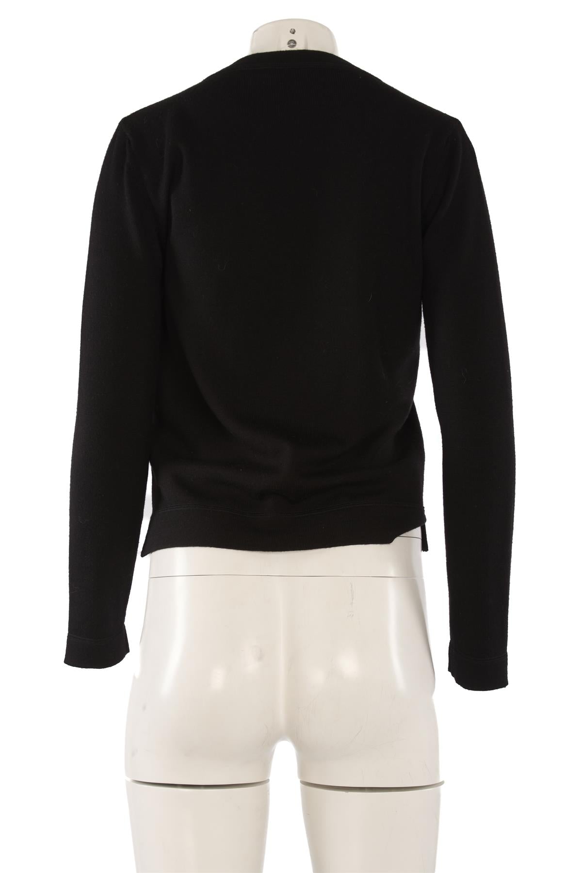 FENDI BLACK WOOL SWEATER IT 40 UK 8