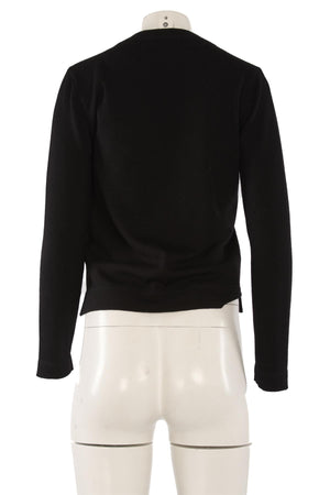 FENDI BLACK WOOL SWEATER IT 40 UK 8