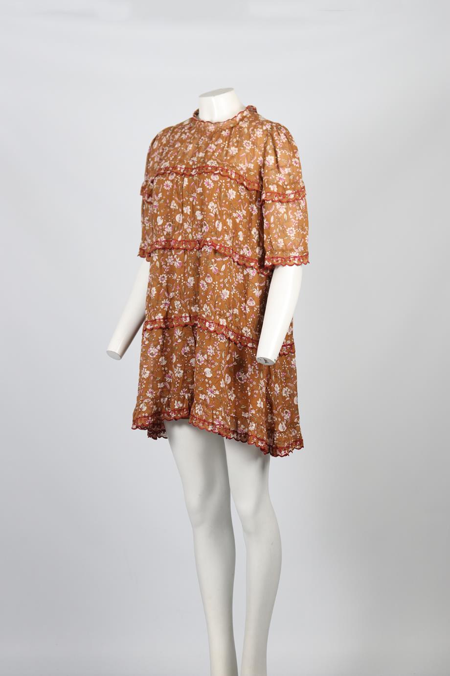 ISABEL MARANT ÉTOILE COTTON MINI DRESS FR 38 UK 10