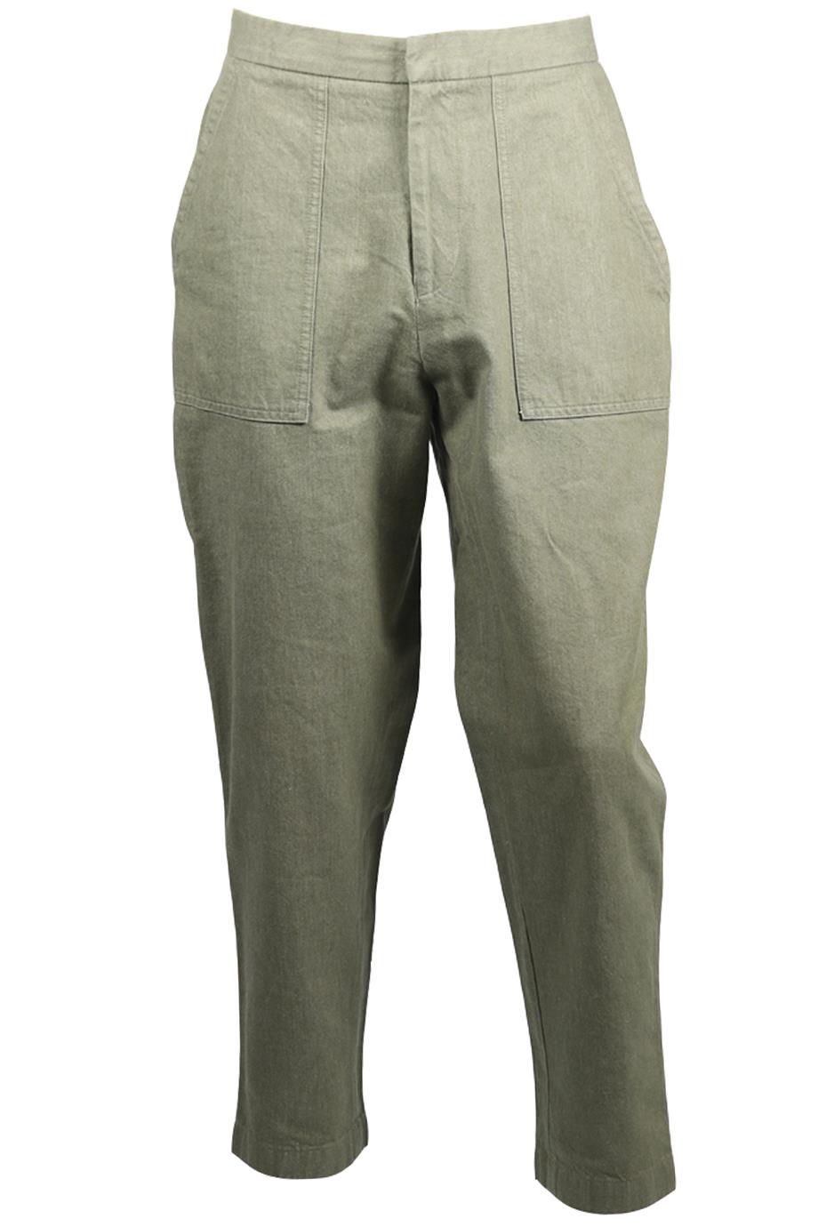 OFFICINE GENERALE MEN'S COTTON TAPERED PANTS IT 46 UK/ US WAIST 30