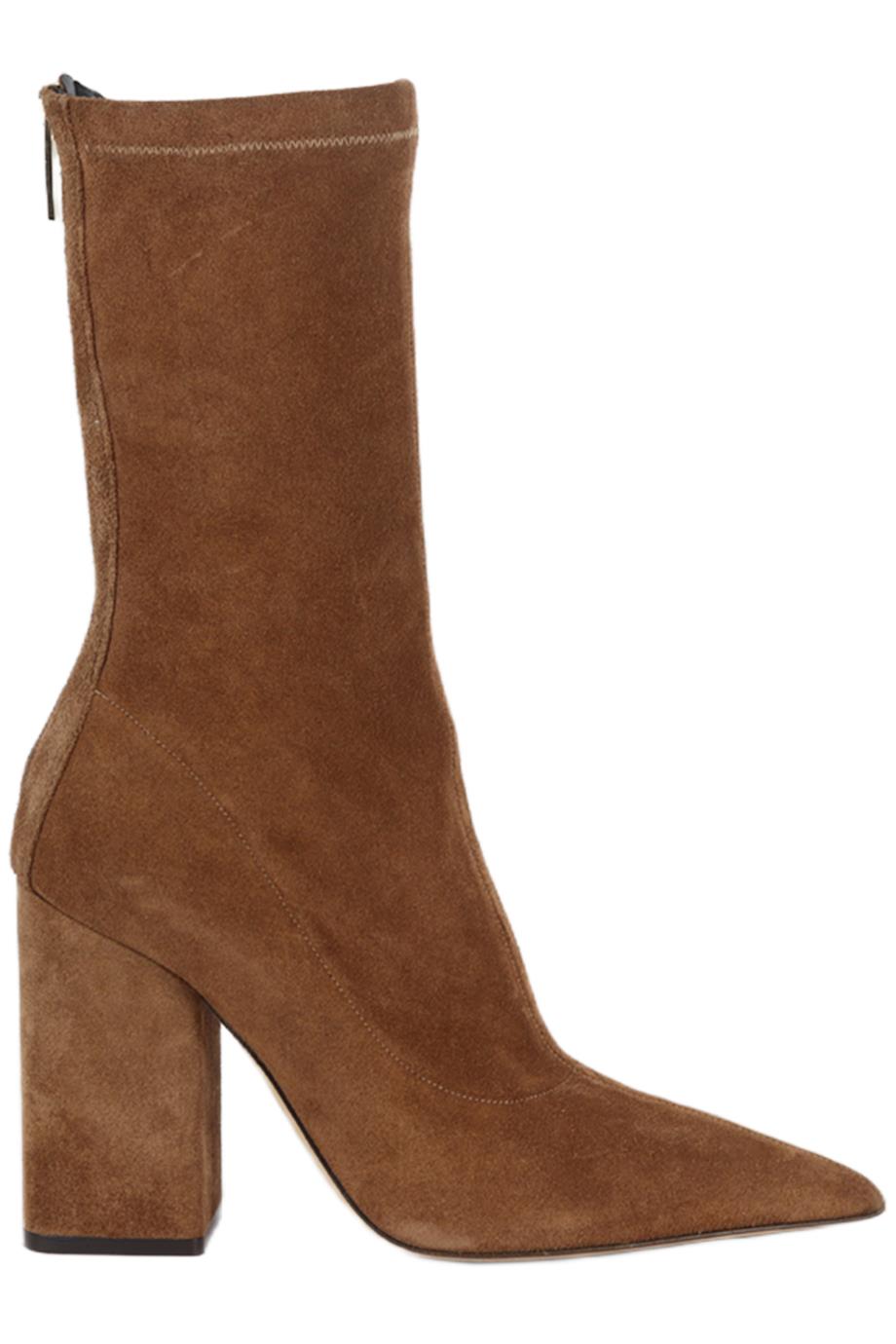 PARIS TEXAS STRETCH SUEDE ANKLE BOOTS EU 38.5 UK 5.5 US 8.5