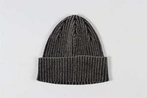 SUPREME GREY COTTON BEANIE ONE SIZE