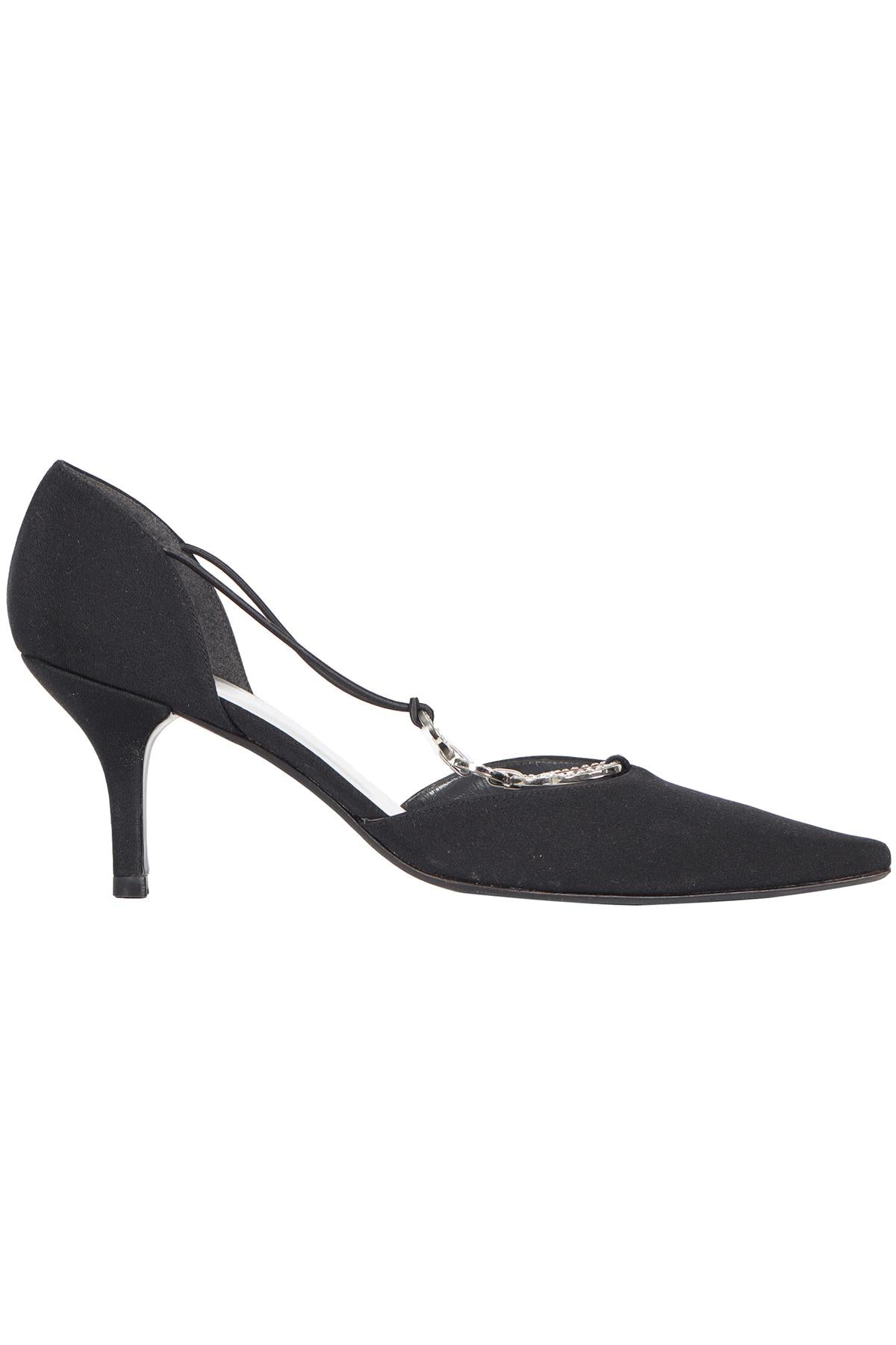 STUART WEITZMAN VINTAGE GROSGRAIN PUMPS EU 36.5 UK 3.5 US 6.5
