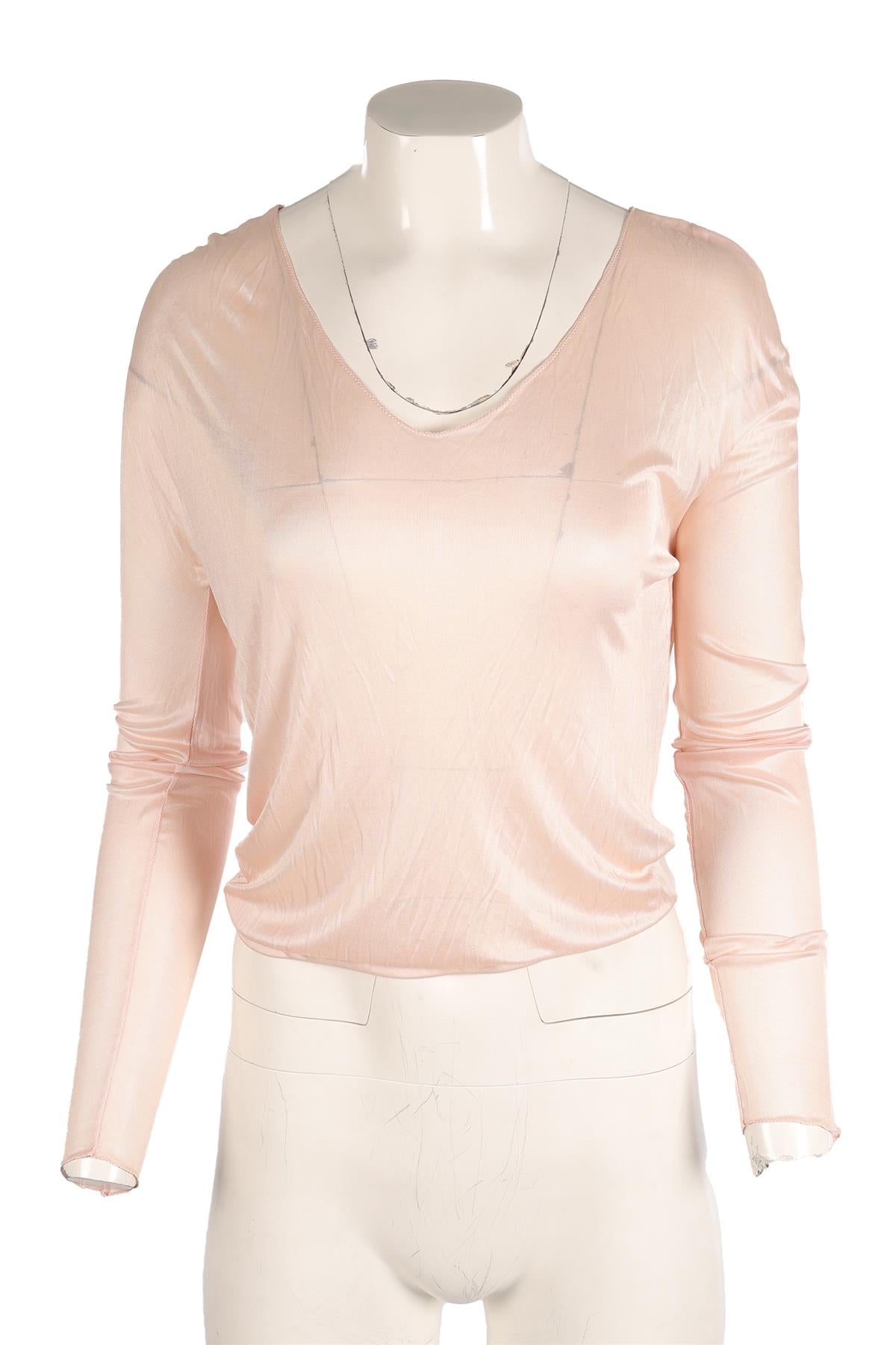 GUCCI PINK JERSEY TOP SMALL