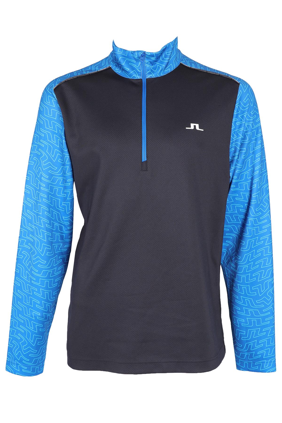 J.LINDBERG BLUE MENS JERSEY JUMPER X-LARGE