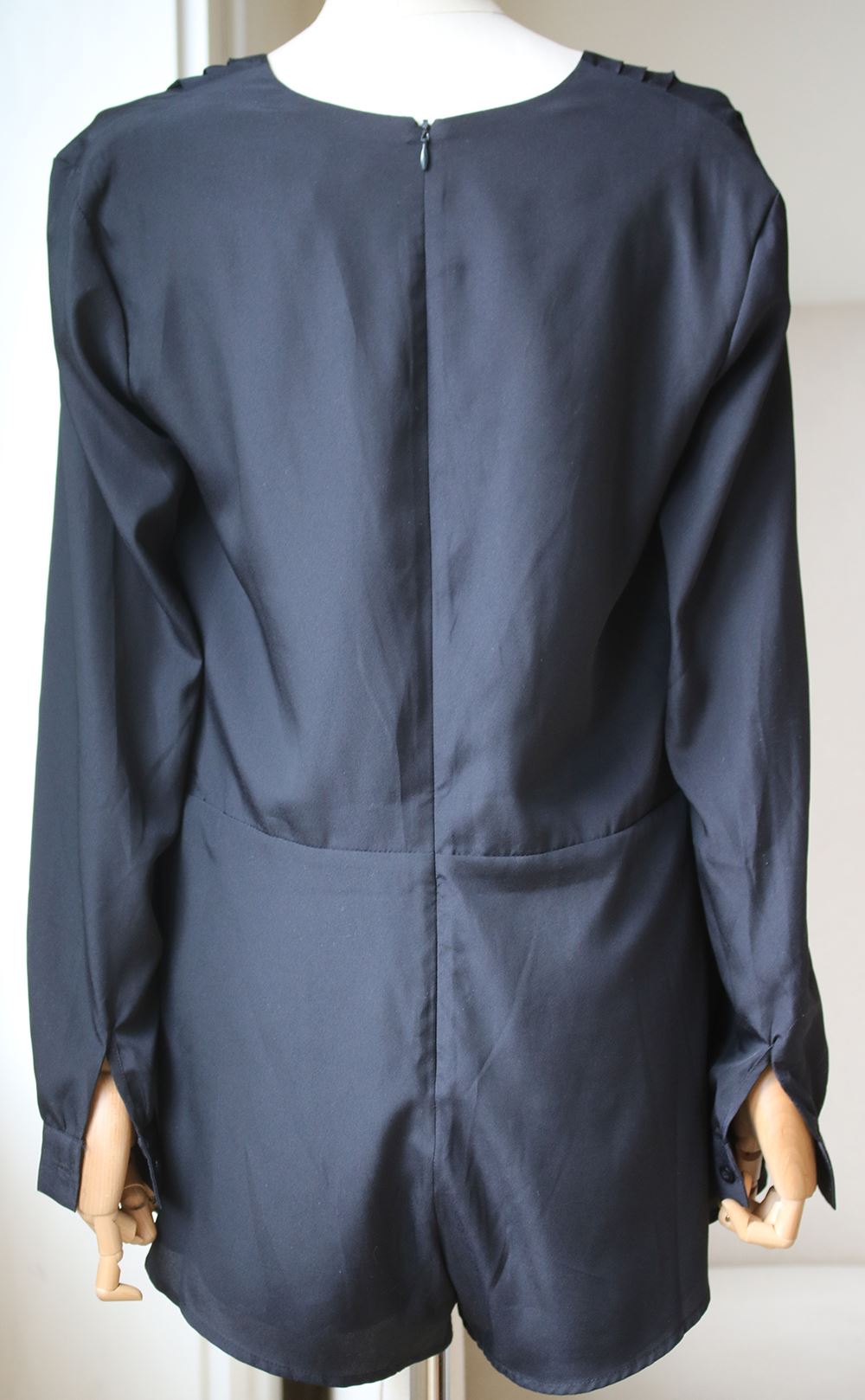 FINDERS KEEPERS GAM PLAN LONG SLEEVE PLAYSUIT SMALL