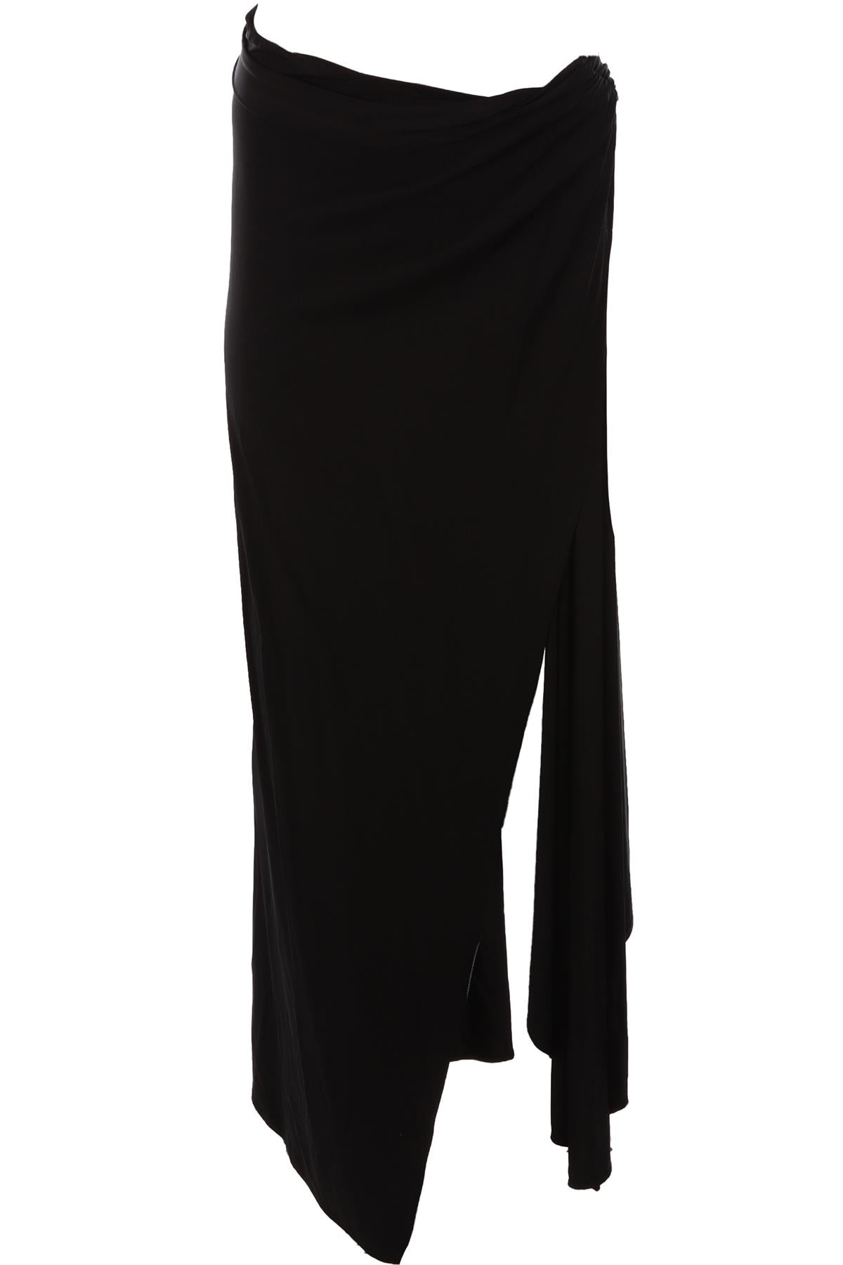 RAT & BOA BLACK JERSEY MAXI SKIRT XSMALL