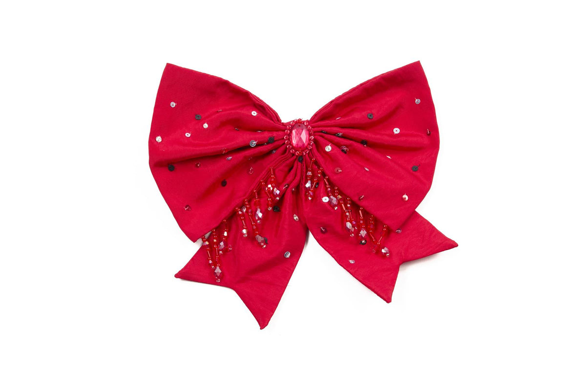 TUTU DU MONDE RED KIDS GIRLS BOW ONE SIZE