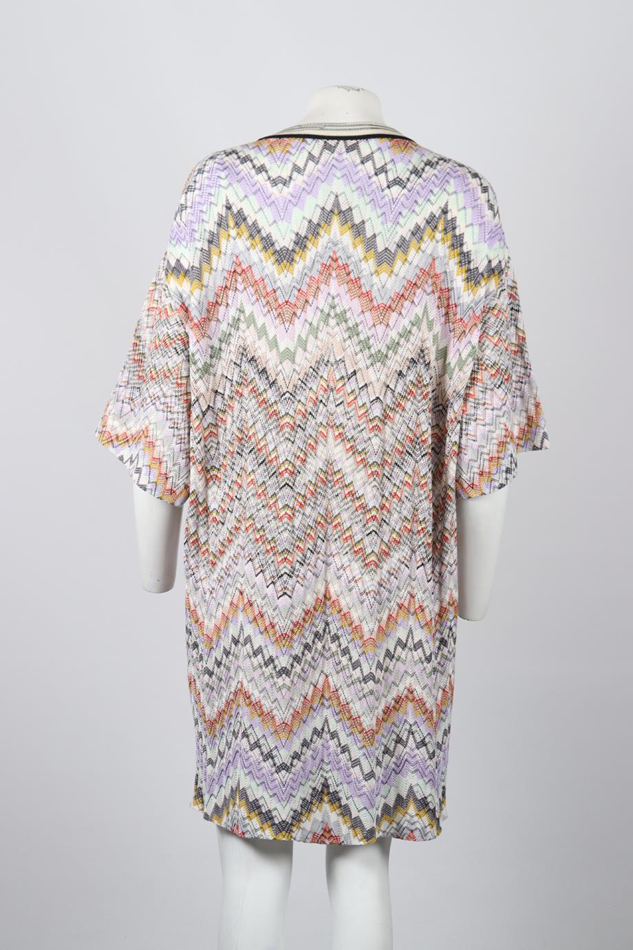 MISSONI CROCHET KNIT MINI DRESS XLARGE