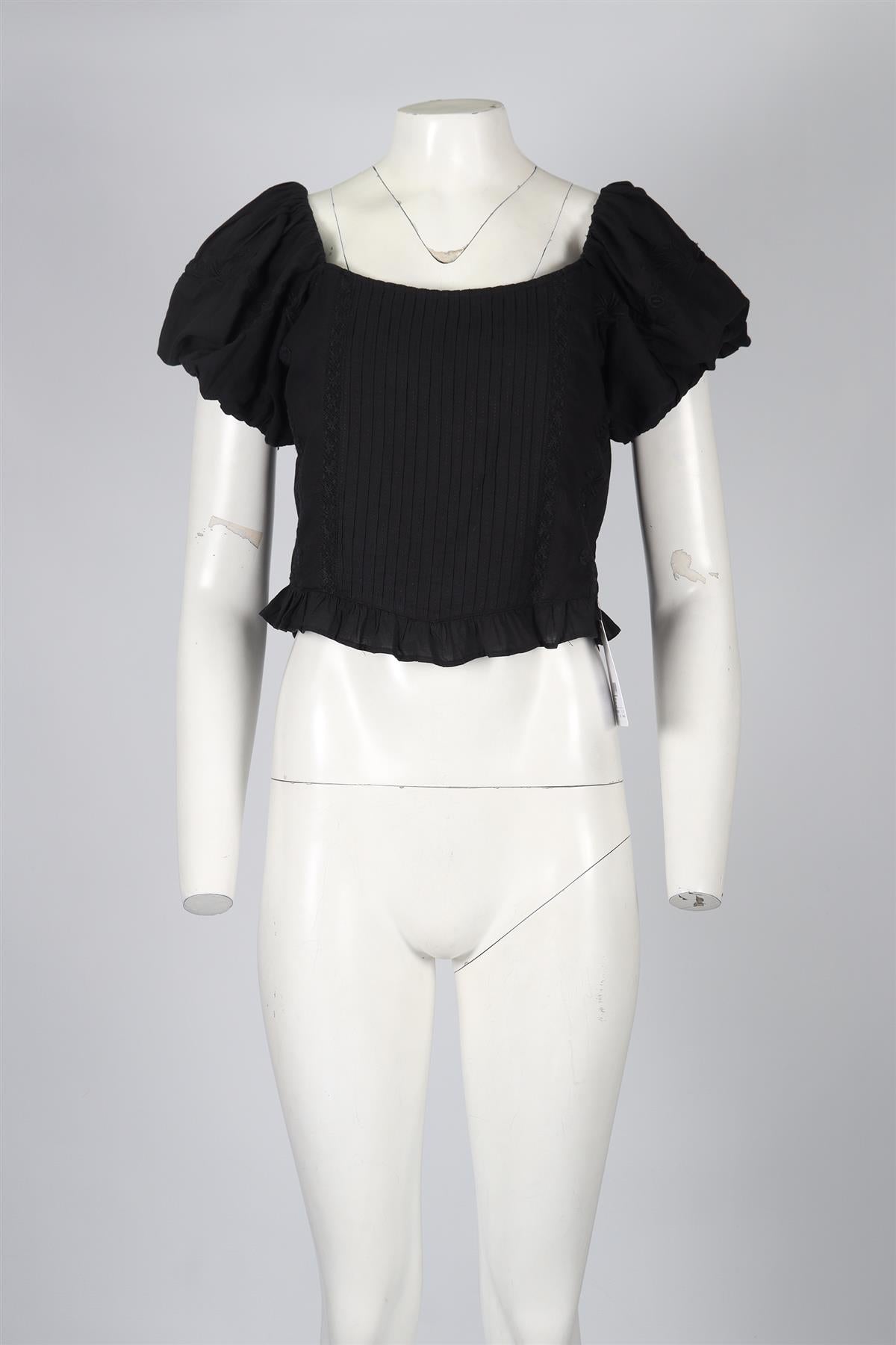 LOVESHACKFANCY COTTON TOP US 8 UK 12