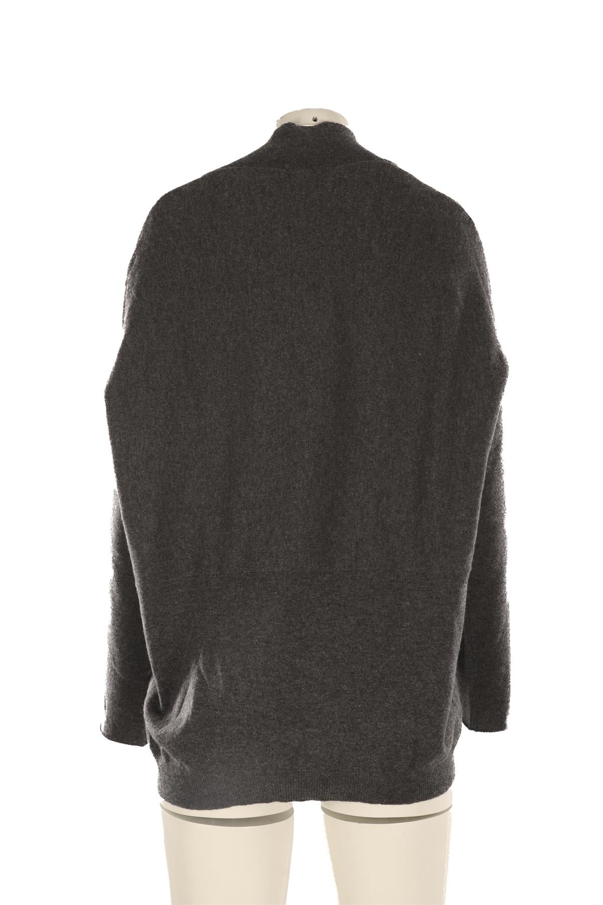 BRUNELLO CUCINELLI GREY CASHMERE SWEATER XLARGE
