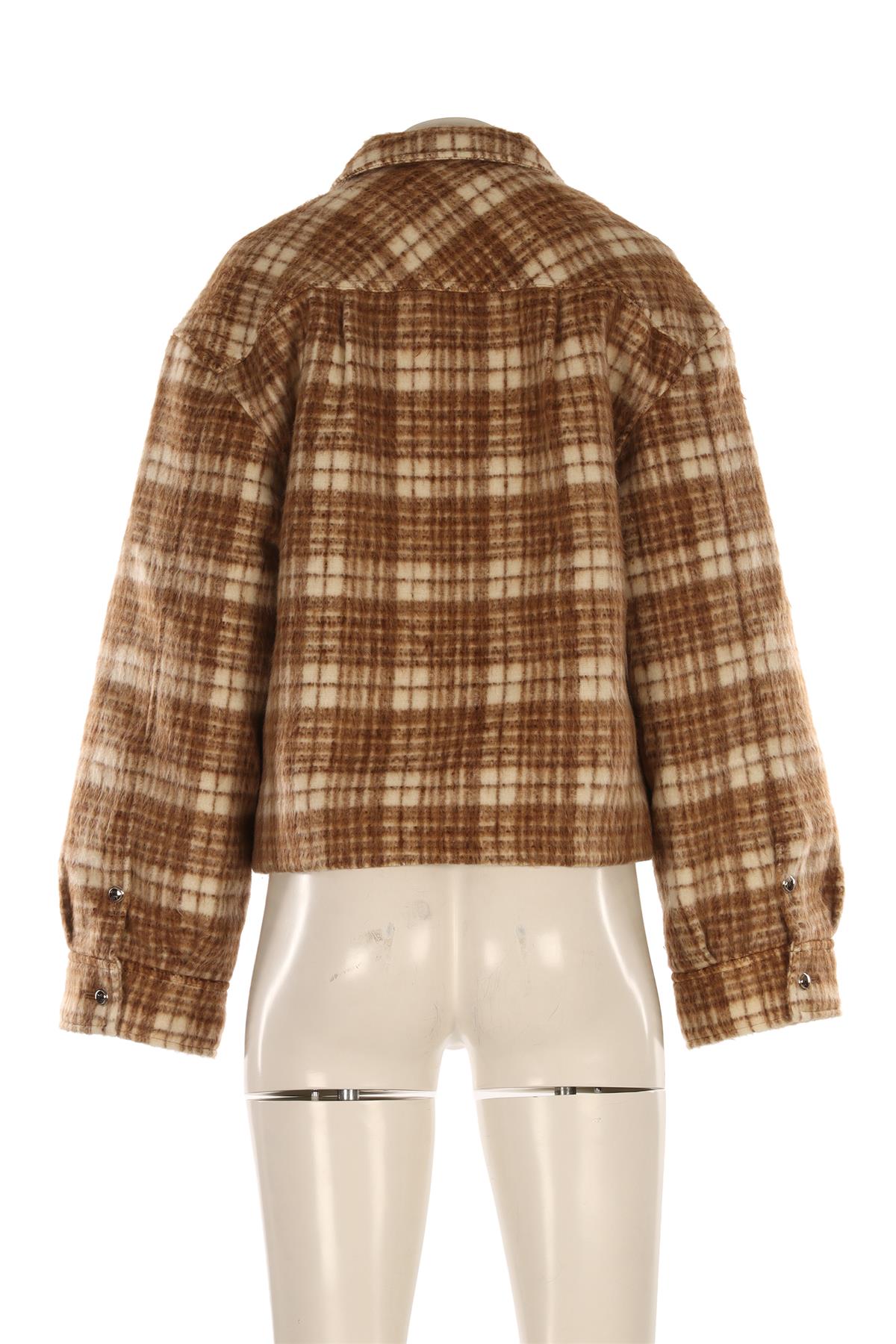 GUIZIO BEIGE WOOL JACKET XSMALL