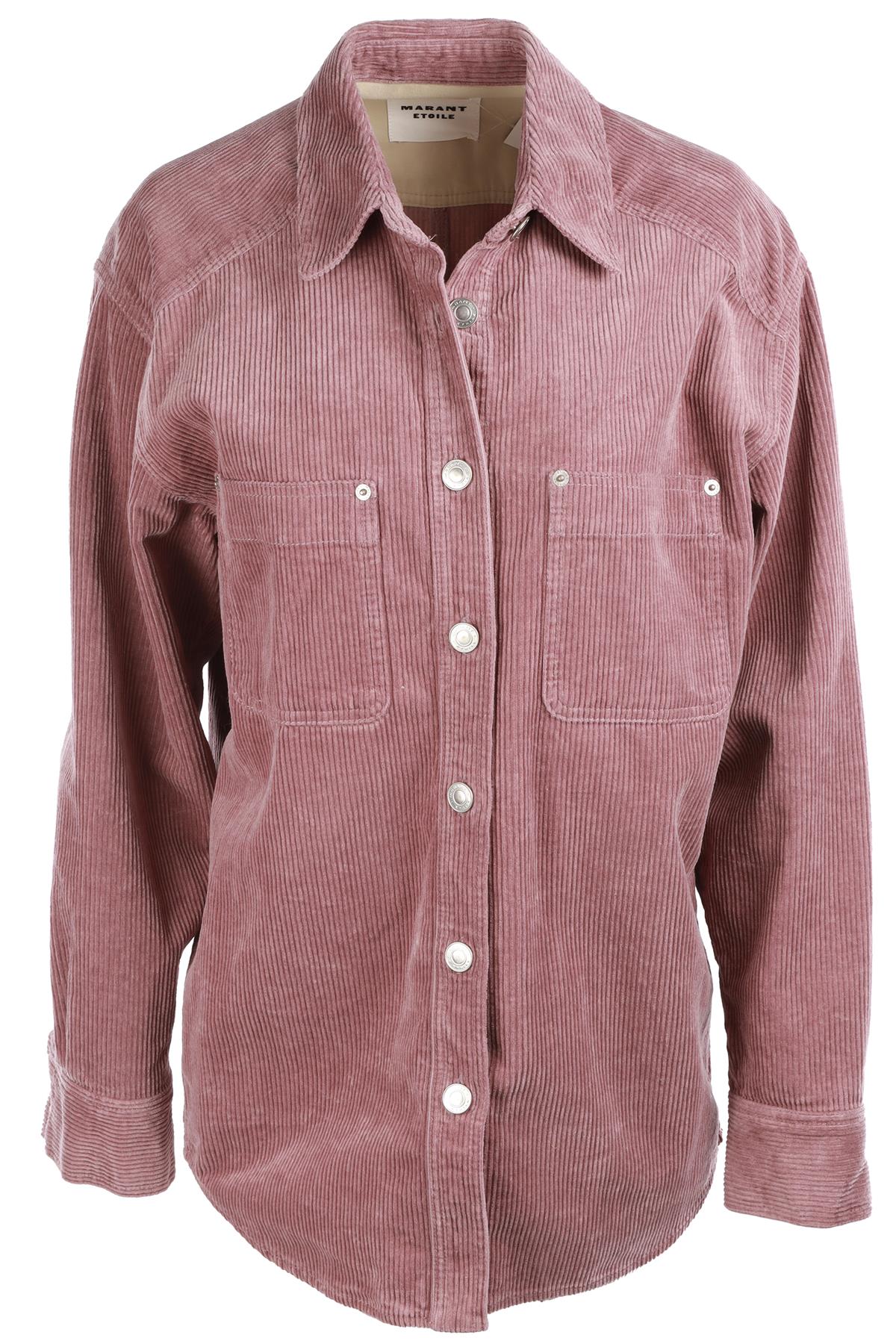 ISABEL MARANT ETOILE PURPLE COTTON SHIRT FR 38 UK 10