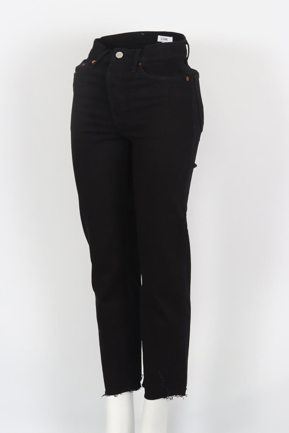 RE/DONE HIGH RISE STRAIGHT LEG JEANS W25 UK 6-8