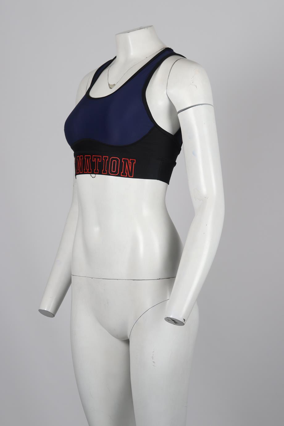 P.E NATION JERSEY SPORTS BRA MEDIUM