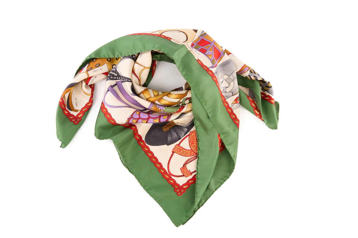 SALVATORE FERRAGMANO MULTI SILK SCARF