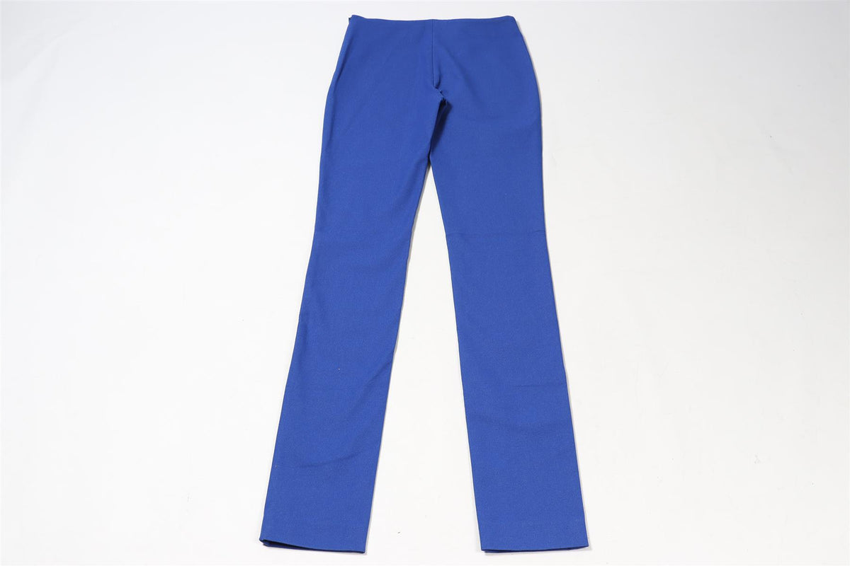 JOSEPH BLUE COTTON BLEND SKINNY PANTS FR 34 UK 6